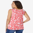 Perfect Printed Scoopneck Tank image number null