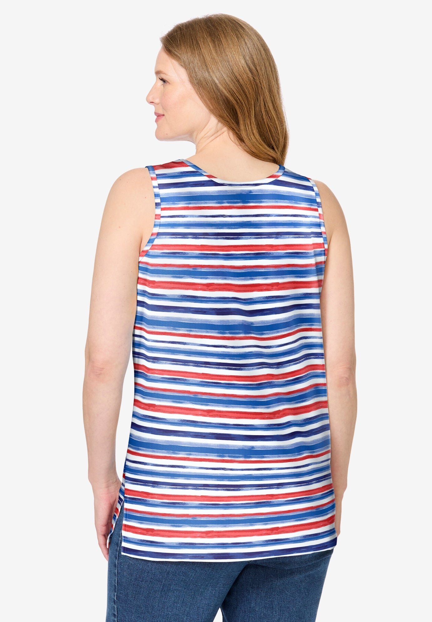 Perfect Printed Scoopneck Tank image number 1