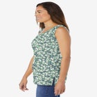 Perfect Printed Scoopneck Tank image number null