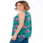 Perfect Printed Scoopneck Tank image number null