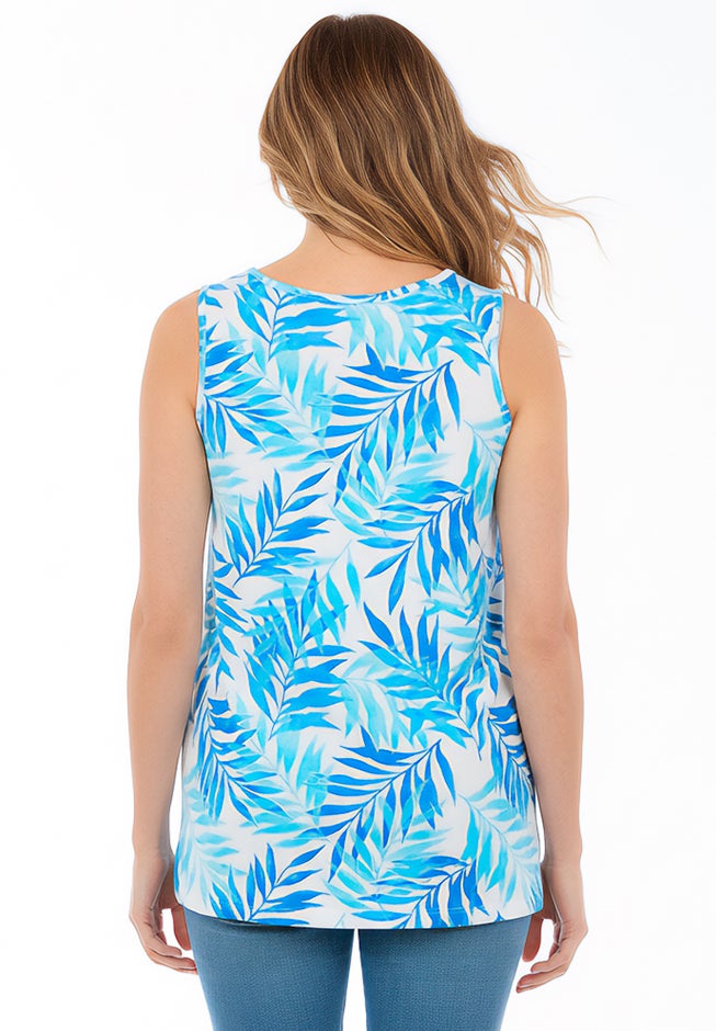 Perfect Printed Scoopneck Tank image number 1