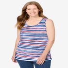 Perfect Printed Scoopneck Tank image number null
