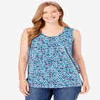 Perfect Printed Scoopneck Tank image number null