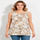 Perfect Printed Scoopneck Tank image number null