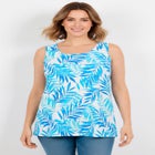 Perfect Printed Scoopneck Tank image number null