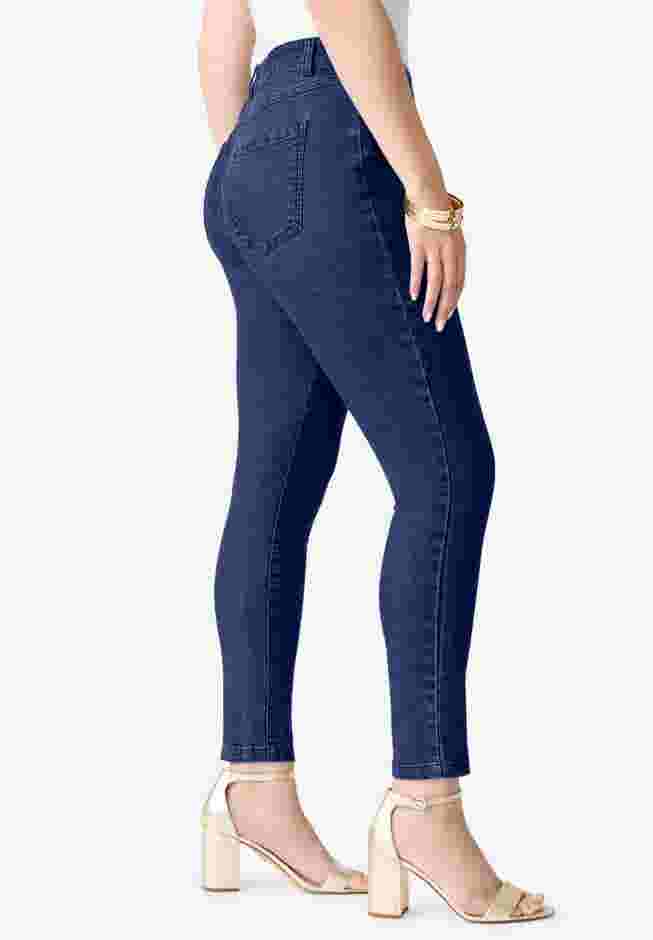 Plus Size Classic Stretch Slim Jean image number 2