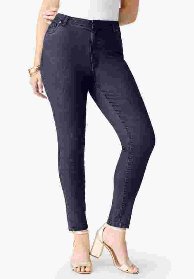 Plus Size Classic Stretch Slim Jean image number 0