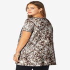 Plus Size Cotton Ultimate Scoopneck Swing Tunic image number null