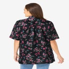 No Iron Short Sleeve Peachskin Shirt image number null