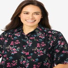 No Iron Short Sleeve Peachskin Shirt image number null