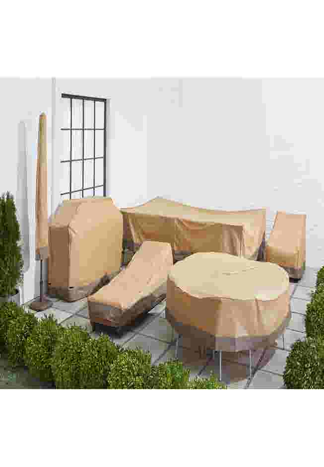 Outdoor Round Table and Chair Cover image number 1