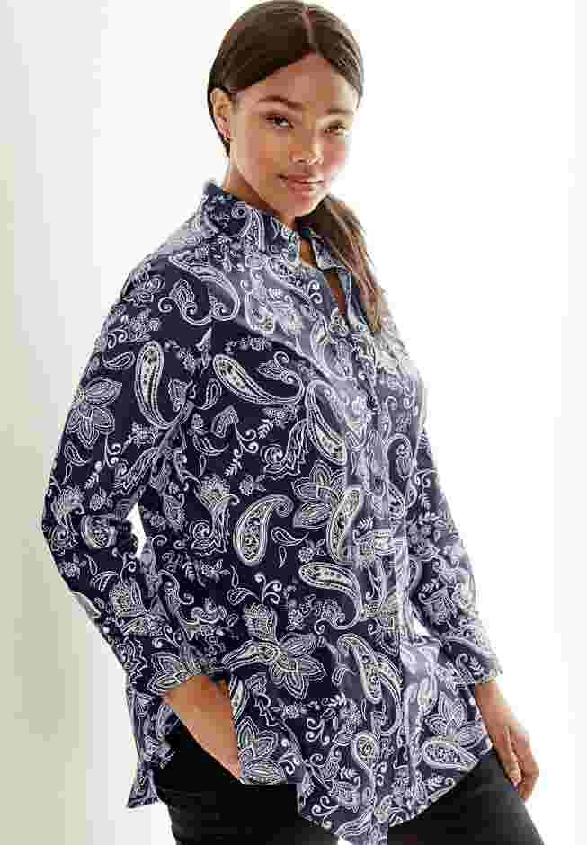 Stretch Poplin Tunic image number 2