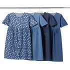 Short-Sleeve Denim Dress image number 4