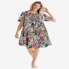 Short Sweeping Printed Lounger image number null