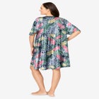 Short Sweeping Printed Lounger image number null
