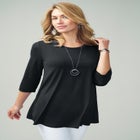 Stretch Knit Swing Tunic image number null