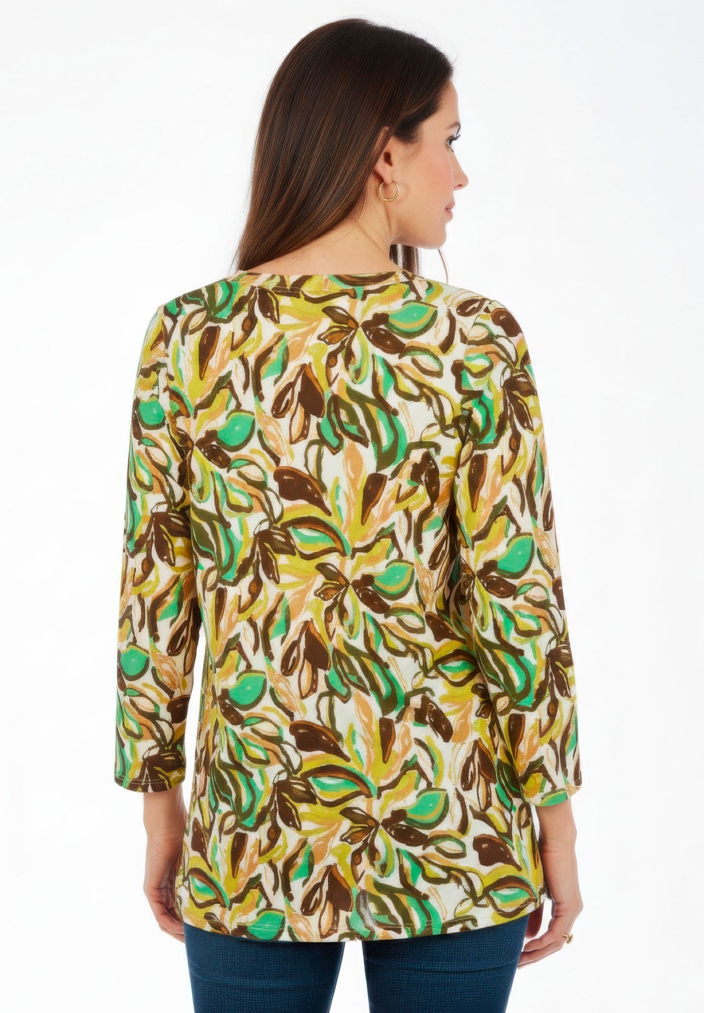 Stretch Knit Swing Tunic image number 1