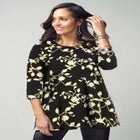 Stretch Knit Swing Tunic image number null