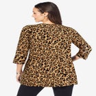 Stretch Knit Swing Tunic image number null