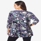 Stretch Knit Swing Tunic image number null