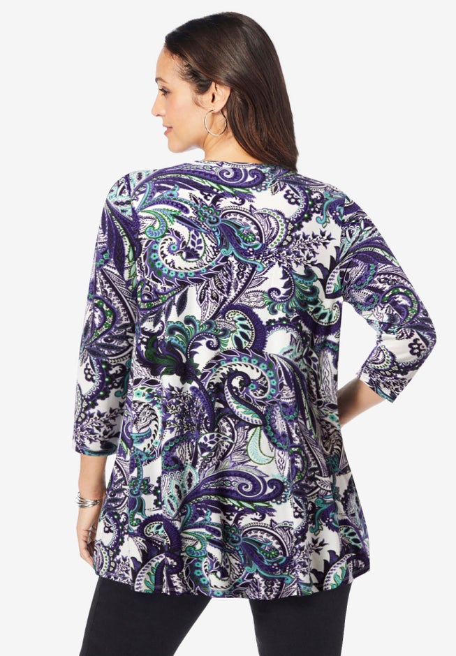 Stretch Knit Swing Tunic image number 2