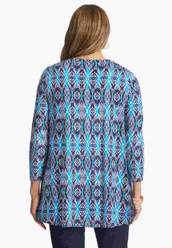 Stretch Knit Swing Tunic image number 1