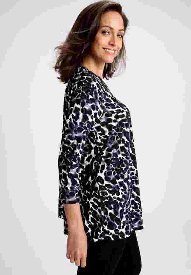 Stretch Knit Swing Tunic image number 1