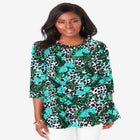 Stretch Knit Swing Tunic image number null