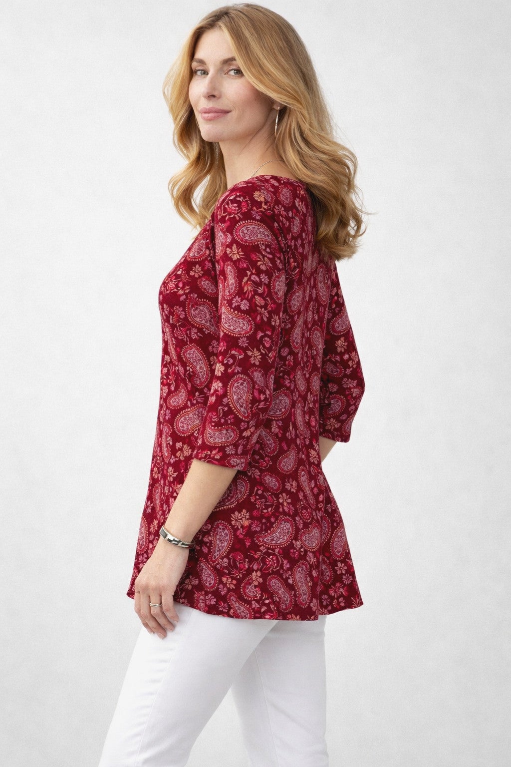 Stretch Knit Swing Tunic image number 3