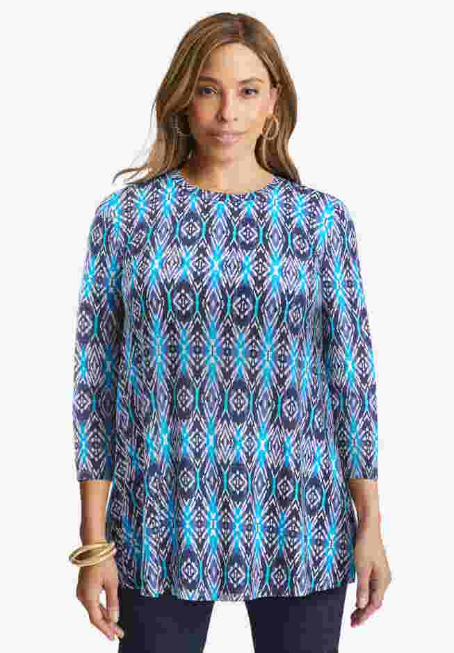 Stretch Knit Swing Tunic image number 0