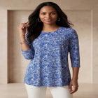 Stretch Knit Swing Tunic image number null