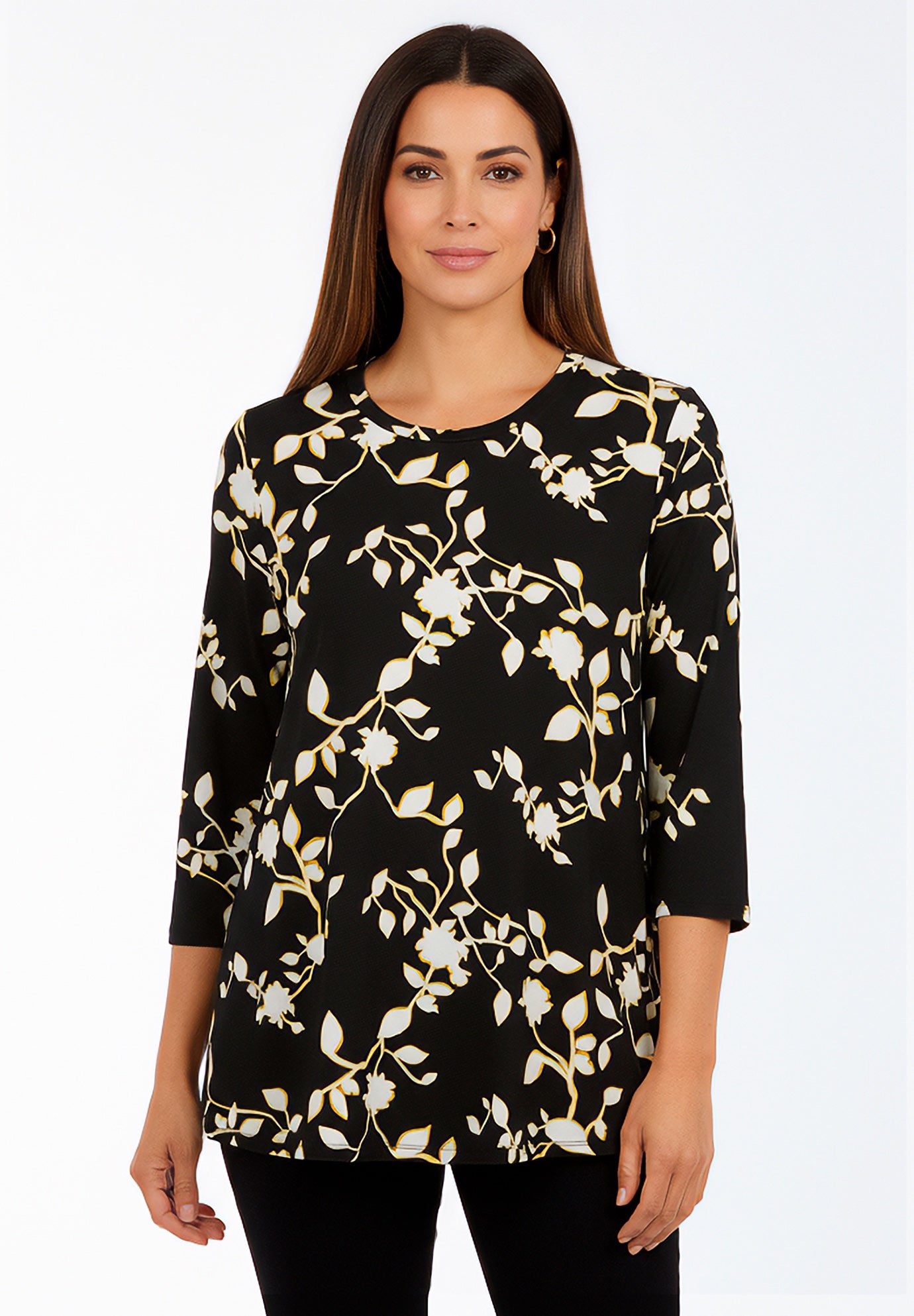 Stretch Knit Swing Tunic image number 0