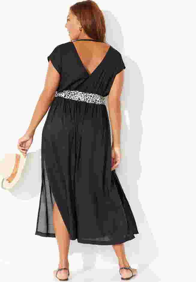 Stephanie V-Neck Cover Up Maxi Dress image number 1