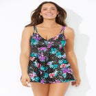 Loop Strap Two-Piece Swimdress image number null