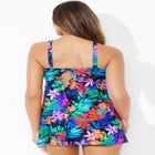Loop Strap Two-Piece Swimdress image number null