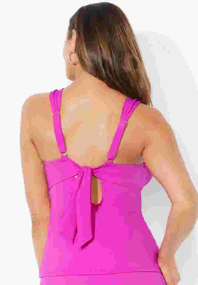 Keyhole Underwire Tankini Top image number 1