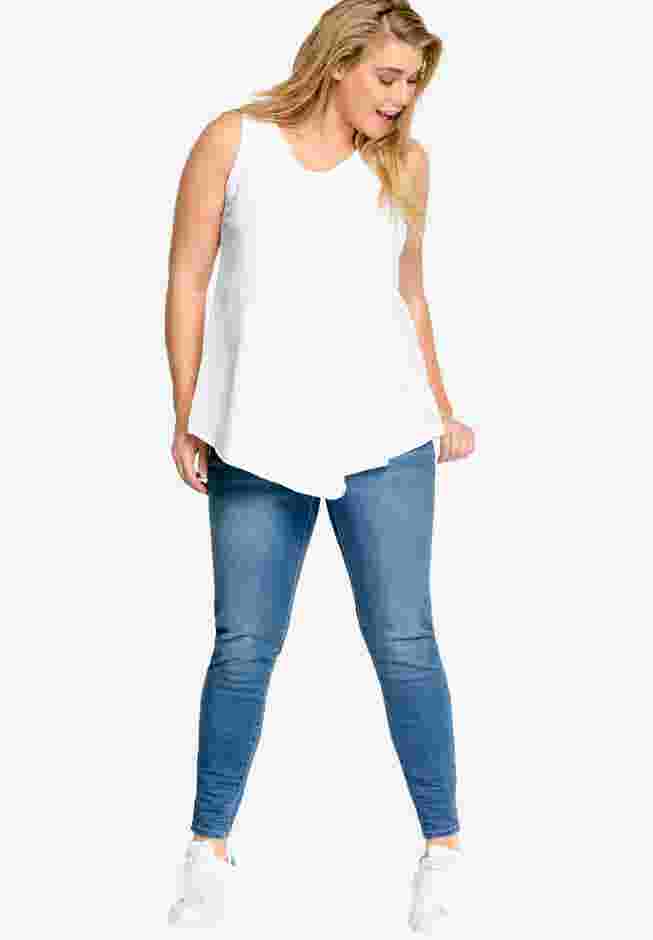 V-Neck Pointed Front Tank image number 1