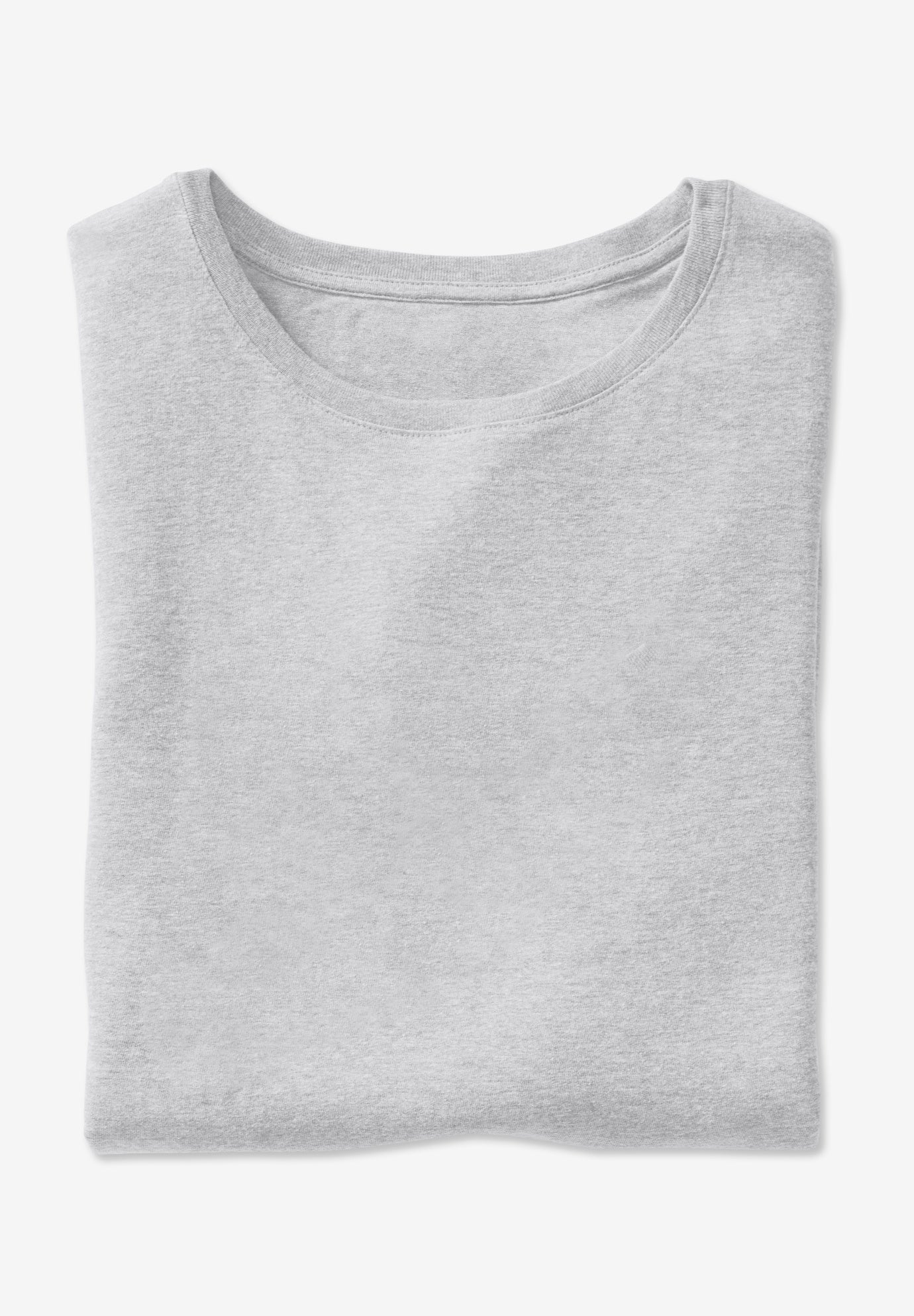 Perfect Printed Long-Sleeve Crewneck Tee image number 1