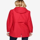 Snap-Front Hooded Raincoat image number null