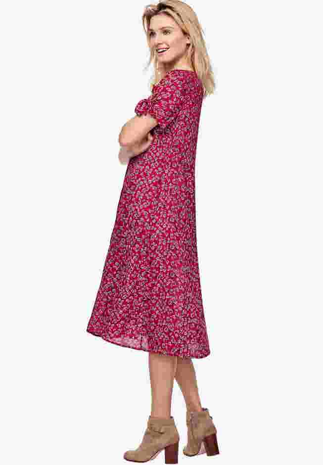 Tie-Sleeve Dress image number 1