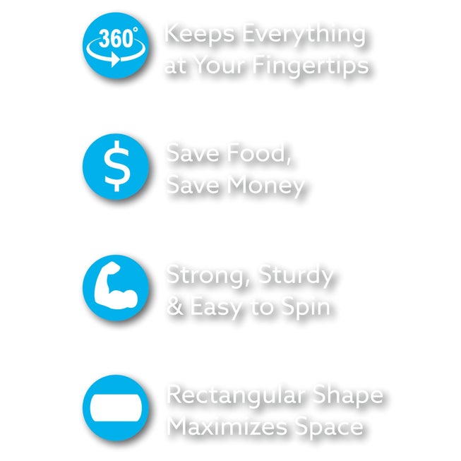 Smart Spin Rotating Organizer image number 4