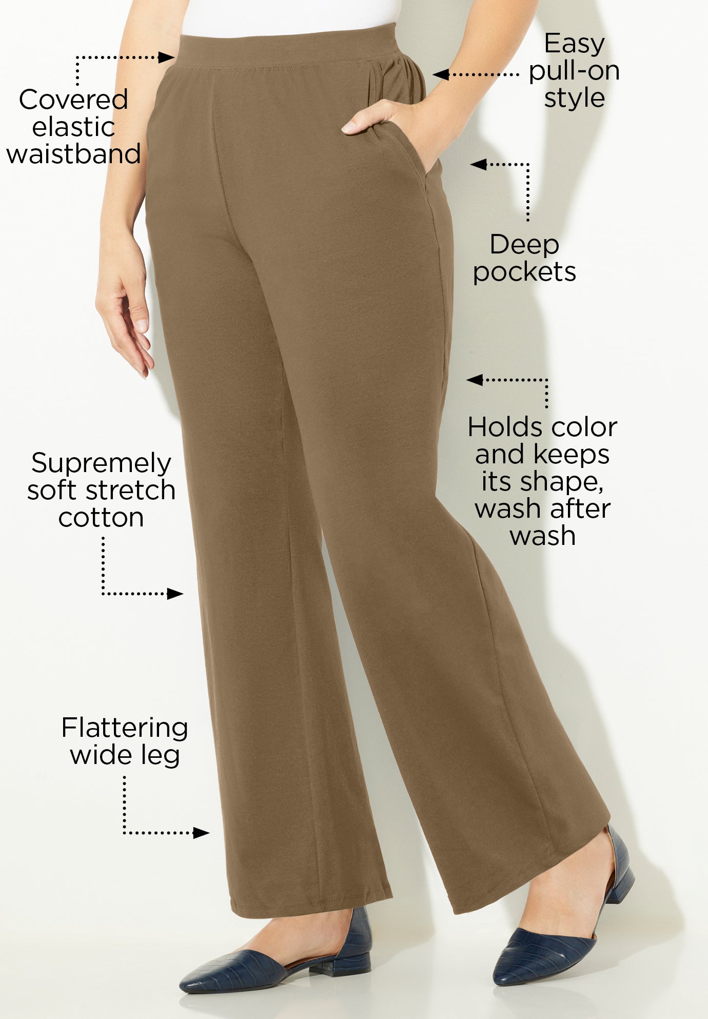 Suprema&reg; Wide Leg Pant image number 1
