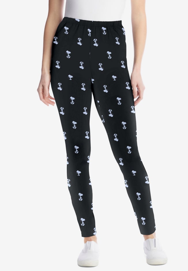 Peanuts Snoopy Allover Print Leggings image number 0