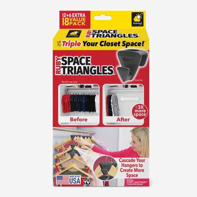 Ruby® Space Triangles, Set of 18 image number 5