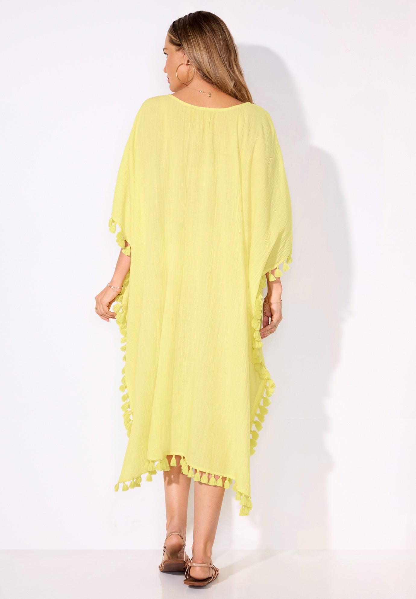 Everly Pom Pom Cover Up Tunic image number 1