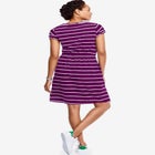 Knit Drawstring Dress image number null