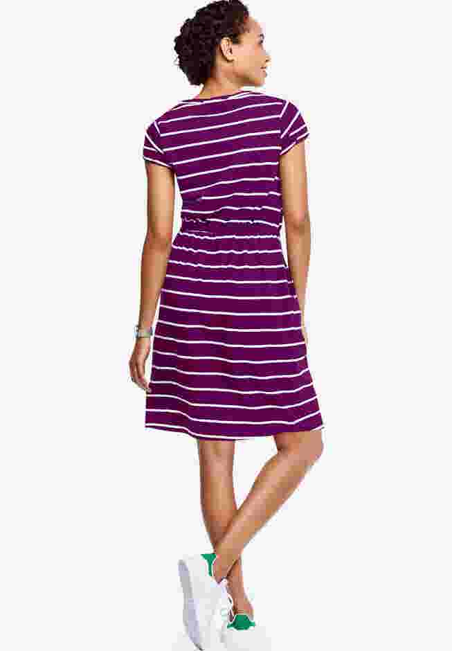 Knit Drawstring Dress image number 1