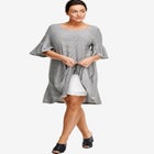 Lace Hem Bike Shorts image number null