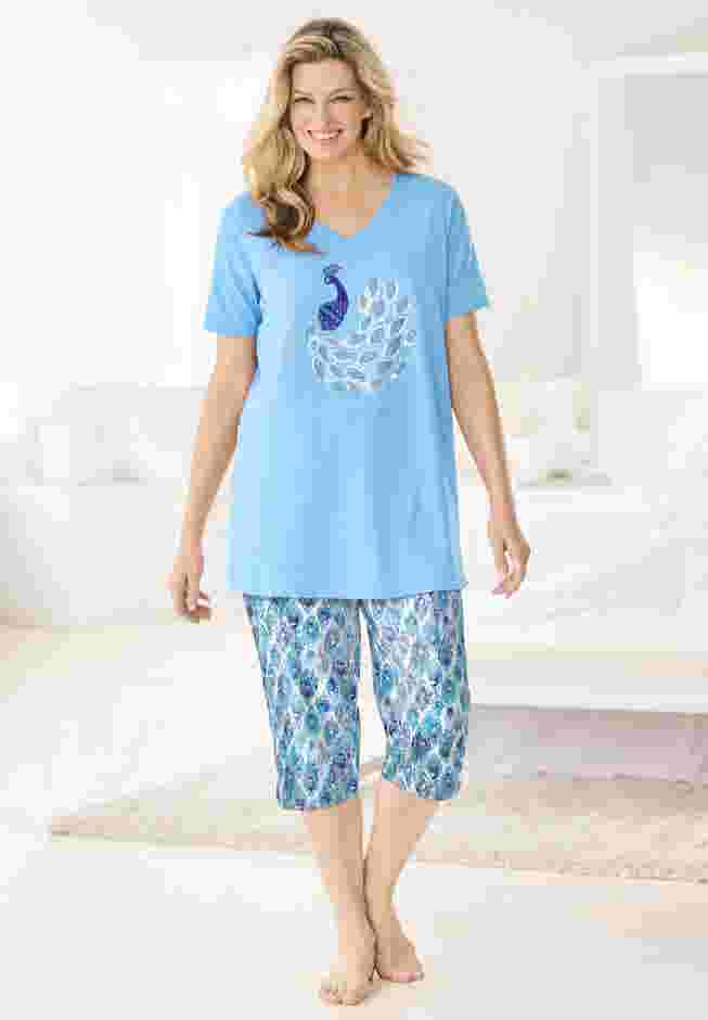2-Piece Capri PJ Set image number 3