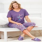 2-Piece Capri PJ Set image number null
